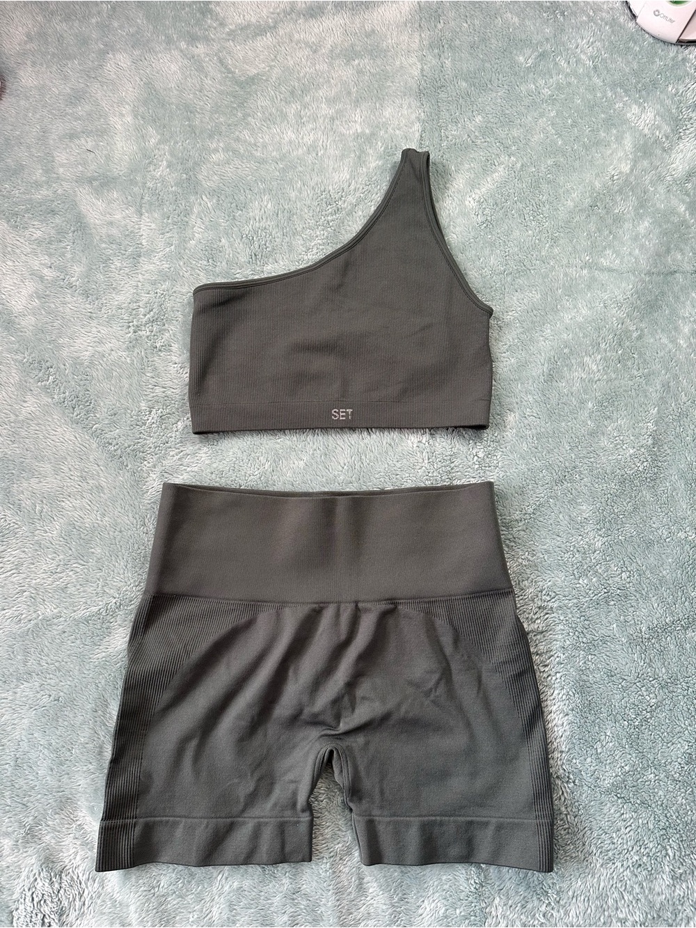 SET Active One-Shoulder Seamless Lounge Set